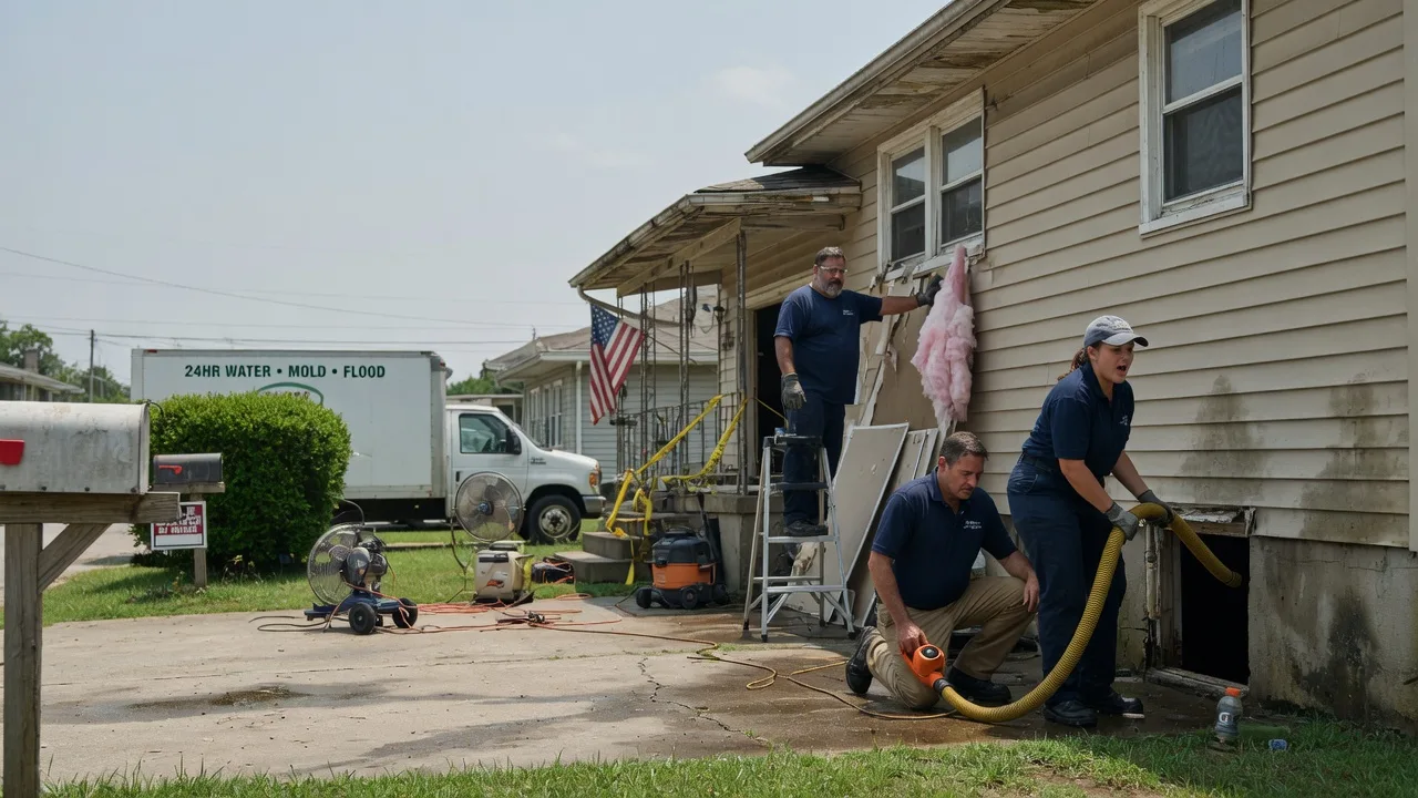 Water Damage Repair in New Market, TN near me